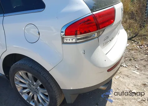 2012 Lincoln Mkx z USA, uszkodzony, nr VIN 2LMDJ6JK1CBL01882